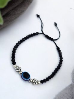 Evil Eye Bracelets | German Silver Charms Protective Jewelry