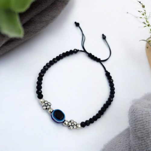 Evil Eye Bracelets | German Silver Charms Protective Jewelry