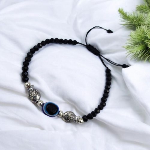 Evil Eye Bracelets | German Silver Charms Protective Jewelry