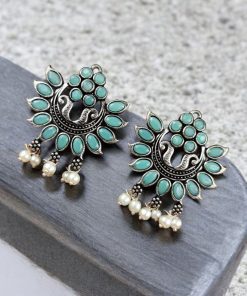 Premium Oxidized Stud Earrings | Affordable Daily-wear Jewelry