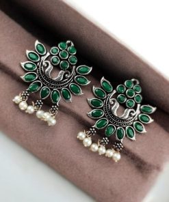 Premium Oxidized Stud Earrings | Affordable Daily-wear Jewelry