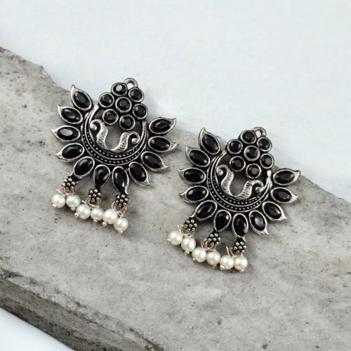 Premium Oxidized Stud Earrings | Affordable Daily-wear Jewelry