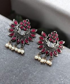 Premium Oxidized Stud Earrings | Affordable Daily-wear Jewelry