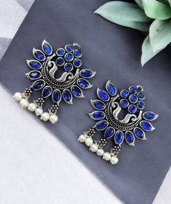 Premium Oxidized Stud Earrings | Affordable Daily-wear Jewelry