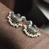 Silver Replica Bird Earring | Best Daily-wear Oxidised Jewelry