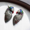 Parrot Earcuff | Silver Replica Earrings | Unique Ear cuff Style Jewelry