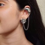 Oxidised Silver Replica Earcuff | Chain Earcuffs For Girls