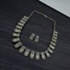 Silver Replica Choker Set | Best Designer Oxidized Necklace with Earrings