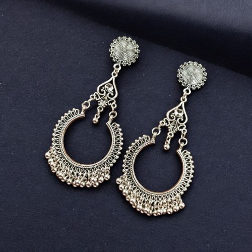 German Silver Dangler Earrings | Latest Affordable Oxidized Jewelry