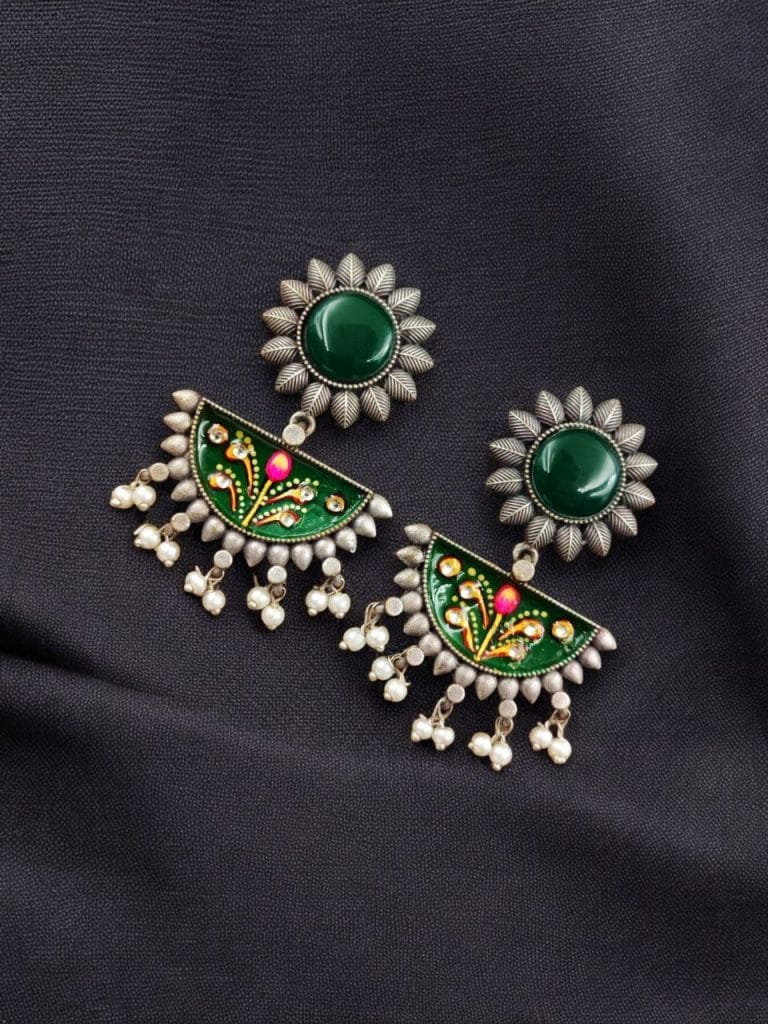Handpainted Custom Design Earring