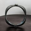 Silver Replica Bangle | Square Bracelet | Best Free Size Openable Kada