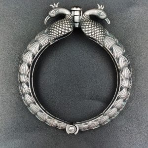 Premium Quality Peacock Style Bangle | Oxidized Kada / Bracelet for Girls