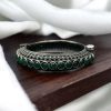 Antique Silver Replica Bracelet | Unique Silver Look Kada Bangle