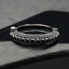 Antique Silver Replica Bracelet | Unique Silver Look Kada Bangle