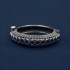 Antique Silver Replica Bracelet | Unique Silver Look Kada Bangle