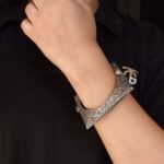 Antique Kada | Silver Replica Bangles | Best Traditional Silver Square Bracelets