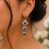 Silver Antique Replica Earrings | Affordable Hook Style Earring