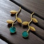Handmade Gold-Plated Earrings | Unique Contemporary Earrings For Girls
