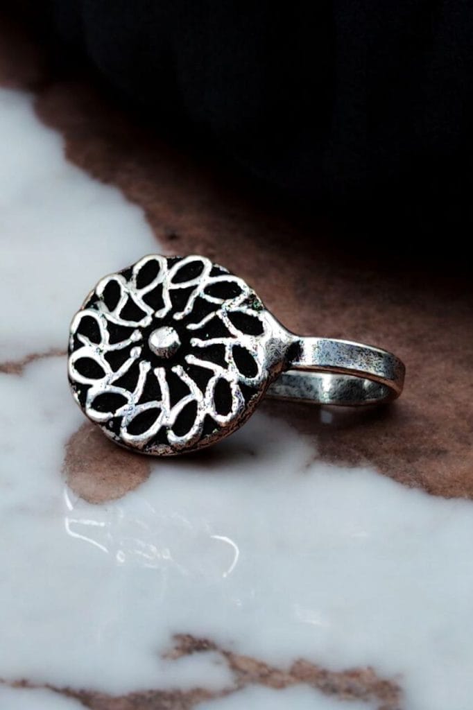 Bulk 364 Non-Piercing Nosepin in Oxidised Silver Plated | Best Nose Accessories