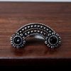 Marathi Nosepin | Oxidised Maharashtrian Nosepin | Non-Piercing Nose ring