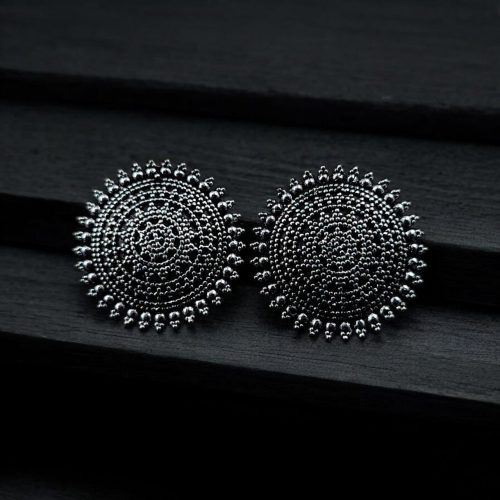 Stud Earring | Daily-wear Oxidised Jewelry | Best Jewelry Gift
