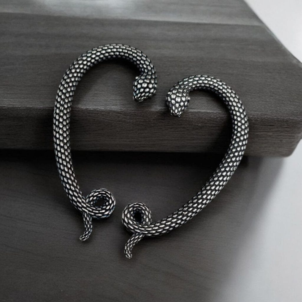 Bulk 330 Premium Quality Snake Design Earcuff | Free Size Earrings | Unique Ear-cuff