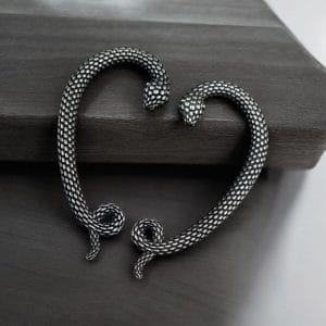 Premium Quality Snake Design Earcuff | Free Size Earrings | Unique Ear-cuff
