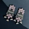 Silver Replica Earring | Antique Touch Oxidised Stud | Unique Silver Jewelry