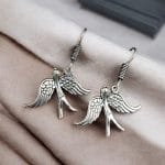 Oxidized Bird Earrings | Best German Silver Hook Design Earring