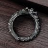 Antique Peacock Bracelet | Oxidized Openable Bangles | Traditional Kada