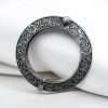 Traditional Floral Art Bracelet | Oxidized Openable Bangles | Best Kada Designs