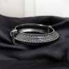 Bollywood Style Kada | Silver Touch Antique Bracelet / Bangles For Girls