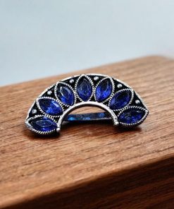 Marathi Nath | Adorable Oxidised Maharashtrian Nosepin Non-Piercing