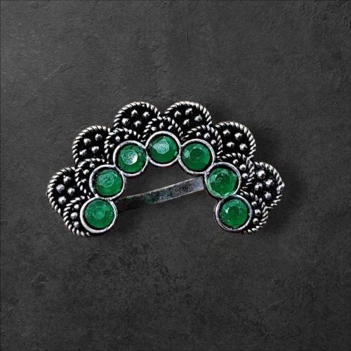 Big Size Nosepin | Oxidised Marathi Press Nose pin | Best Maharashtrian Nath