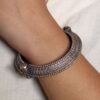 Bollywood Style Kada | Silver Touch Antique Bracelet / Bangles For Girls