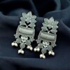 Silver Replica Earring | Antique Touch Oxidised Stud | Unique Silver Jewelry 23 photo 2025 12 06 12 22 39