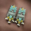 Silver Replica Earring | Antique Touch Oxidised Stud | Unique Silver Jewelry 22 photo 2025 12 06 12 22 41