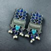 Silver Replica Earring | Antique Touch Oxidised Stud | Unique Silver Jewelry 21 photo 2025 12 06 12 22 41 2