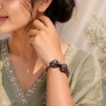 Antique Silver Bracelet | Oxidized Kada with Stone Work | Best Openable Bangle