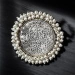 Antique Silver Polish Rings With Pearl Beads | Unique Handmade Adjustable Rings