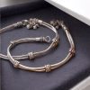 Traditional Silver-Plated Anklet | Best Casual Wear Payal for Girls