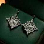 Silver Replica Hook Earrings | Antique Best Casual Wear Oxidised Jewelry