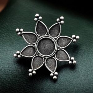 Traditional Oxidized Rings | Unique Designer Silver Replica Adjustable Ring