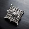 Best Silver Replica Rings | Traditional Square Shape Adjustable Ring For Girls