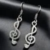 Oxidised Music Design Earrings | Affordable Premium Daily Wear Jewelry