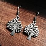German Silver Designer Tree Earrings | Light Weight Office wear Jewelry