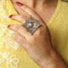 Best Silver Replica Rings | Traditional Square Shape Adjustable Ring For Girls 6 Best Silver Replica Rings | Traditional Square Shape Adjustable Ring For Girls