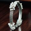Oxidized Chudiya | Best Openable Bangle | Pearl Work Traditional Look Bracelet 9 Oxidized Chudiya | Best Openable Bangle | Pearl Work Traditional Look Bracelet