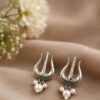 Oxidized German Silver Trishul Stud Earrings for Girls | Perfect Daily-Wear Jewellery