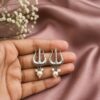 Oxidized German Silver Trishul Stud Earrings for Girls | Perfect Daily-Wear Jewellery